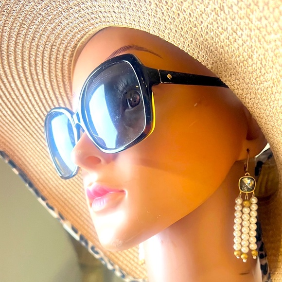 Kate Spade Oversized Women's Sunglasses Butterfly Tortoise Darilynn-S Gray Lens - Picture 7 of 16